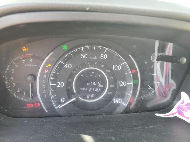 2HKRM4H36DH687771 - 2013 HONDA CR-V LX GRAY photo 9