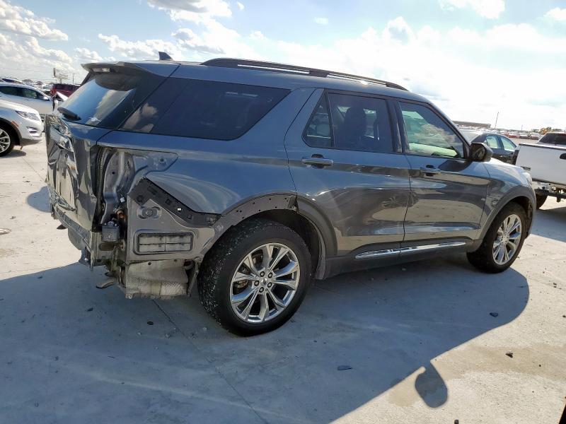 1FMSK7DH9MGB20772 - 2021 FORD EXPLORER XLT Boz foto 3