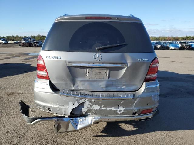 4JGBF7BEXCA797876 - 2012 MERCEDES-BENZ GL 450 4MATIC SILVER photo 6