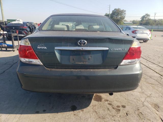 4T1BE32K95U395172 - 2005 TOYOTA CAMRY LE GREEN photo 6