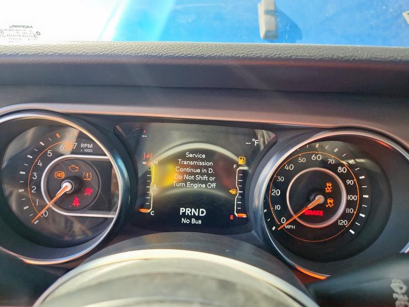 1C4GJXAN0MW790739 - 2021 JEEP WRANGLER SPORT BLUE photo 9