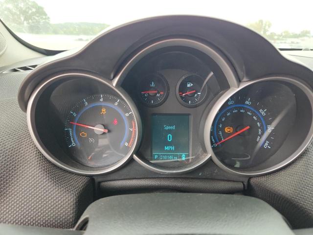 1G1PF5SC1C7126423 - 2012 CHEVROLET CRUZE LT BLUE photo 9