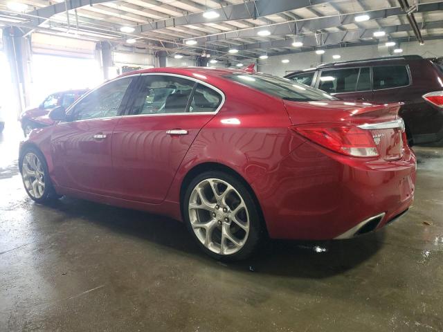 2G4GV5GVXD9249315 - 2013 BUICK REGAL GS RED photo 2