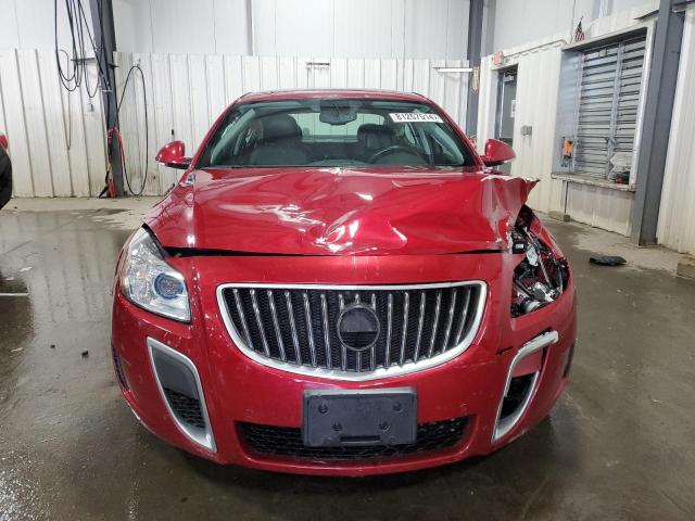2G4GV5GVXD9249315 - 2013 BUICK REGAL GS RED photo 5