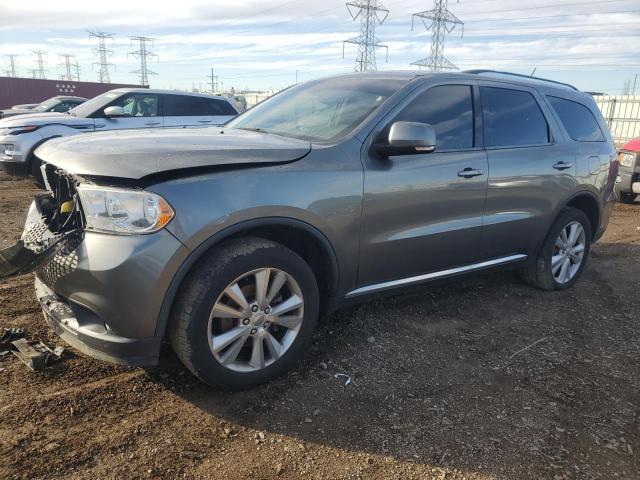 1C4RDJDG0CC271765 - 2012 DODGE DURANGO CREW GRAY photo 1