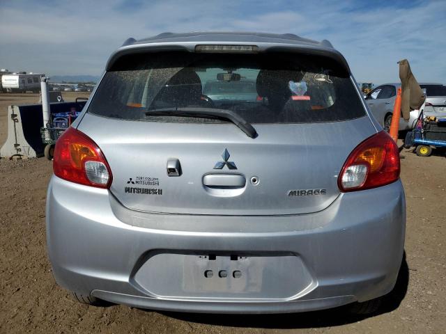 ML32A4HJ6EH012921 - 2014 MITSUBISHI MIRAGE ES SILVER photo 6