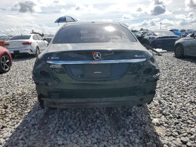 55SWF8EB2KU283098 - 2019 MERCEDES-BENZ C 300 4MATIC BLACK photo 6