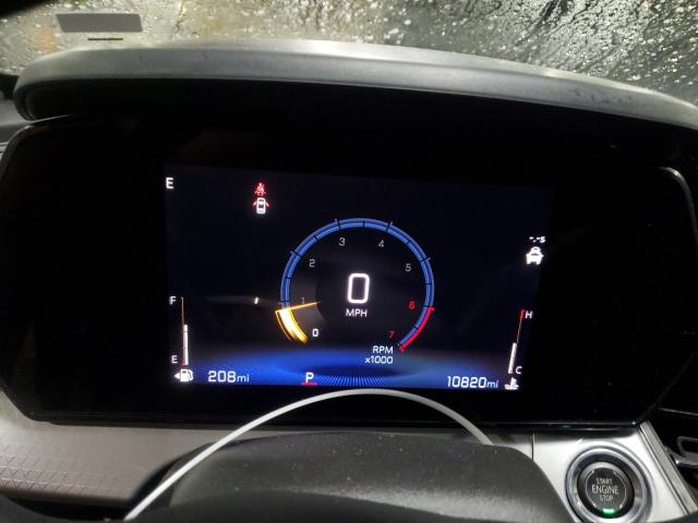 KL77LHEP4SC144739 - 2025 CHEVROLET TRAX 1LT ნაცრისფერი ფოტო 9