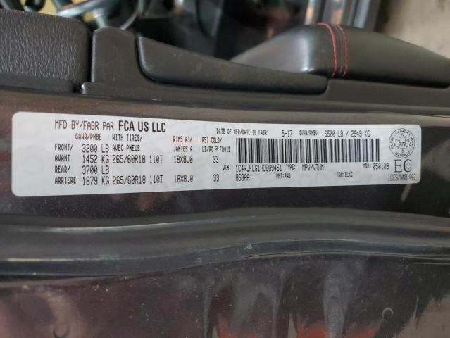 1C4RJFLG1HC889451 - 2017 JEEP GRAND CHER TRAILHAWK 灰色 照片 13