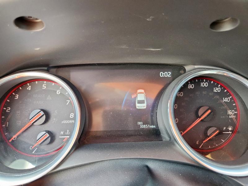 4T1BZ1HK9KU508369 - 2019 TOYOTA CAMRY XSE 白色 照片 9