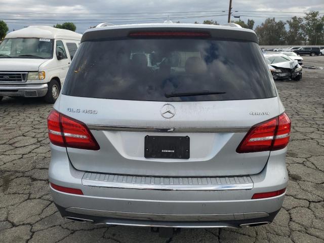 4JGDF6EE0HA897362 - 2017 MERCEDES-BENZ GLS 450 4MATIC SILVER photo 6