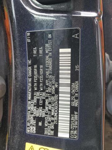 2T2BZMCA3GC047092 - 2016 LEXUS RX 350 BASE BLACK photo 12