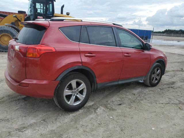 2T3WFREV2FW158877 - 2015 TOYOTA RAV4 XLE Rot Foto 3