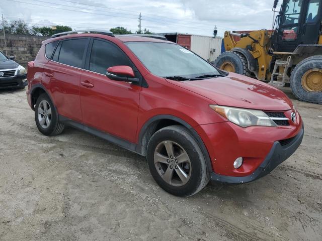 2T3WFREV2FW158877 - 2015 TOYOTA RAV4 XLE Rot Foto 4