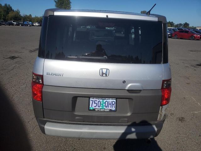 5J6YH286X4L036776 - 2004 HONDA ELEMENT EX 银色 照片 6