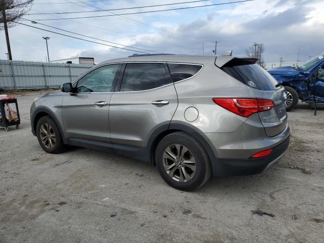 5XYZT3LB5EG148837 - 2014 HYUNDAI SANTA FE S GRAY photo 2