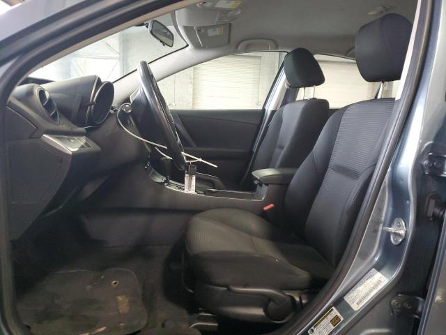 JM1BL1TF4D1710606 - 2013 MAZDA 3 I ნაცრისფერი ფოტო 7
