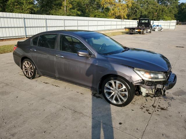 1HGCR2F58EA224847 - 2014 HONDA ACCORD SPORT GRAY photo 4