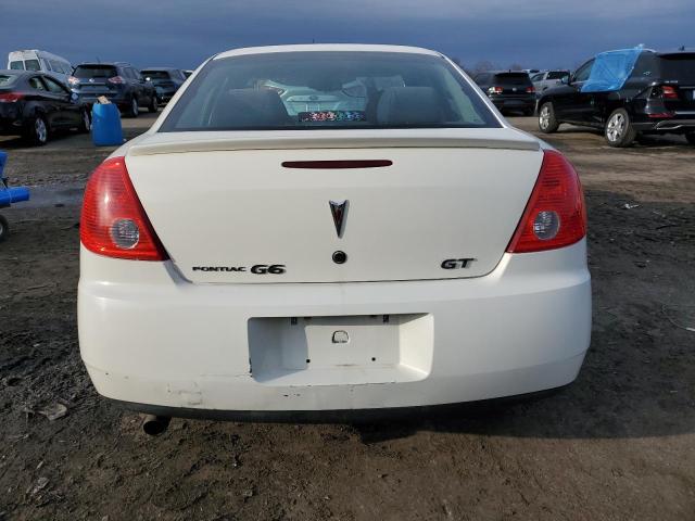 1G2ZH57N984192428 - 2008 PONTIAC G6 GT WHITE photo 6