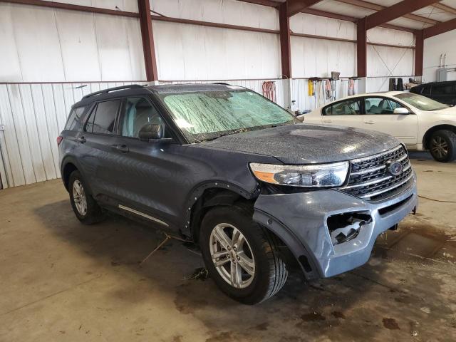 1FMSK8DH7MGC42360 - 2021 FORD EXPLORER XLT Mavi fotoğraf 4