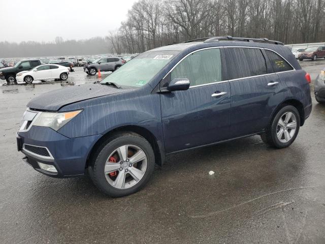 2HNYD2H66BH533166 - 2011 ACURA MDX TECHNOLOGY BLUE photo 1