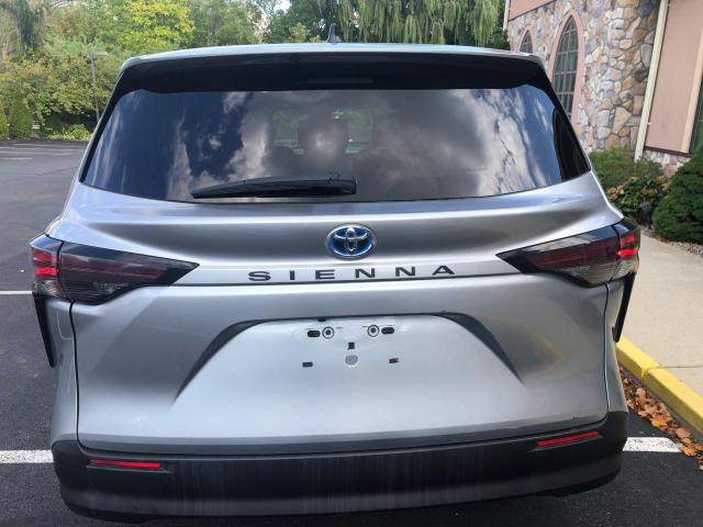 5TDKSKFCXPS094296 - 2023 TOYOTA SIENNA LE Արծաթագույն լուսանկար 6