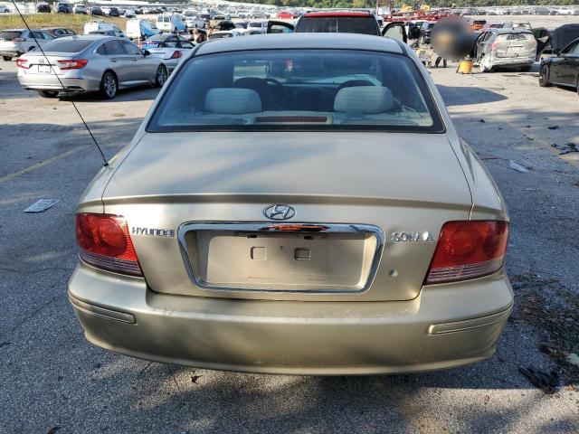 KMHWF25S42A672134 - 2002 HYUNDAI SONATA GL GOLD photo 6