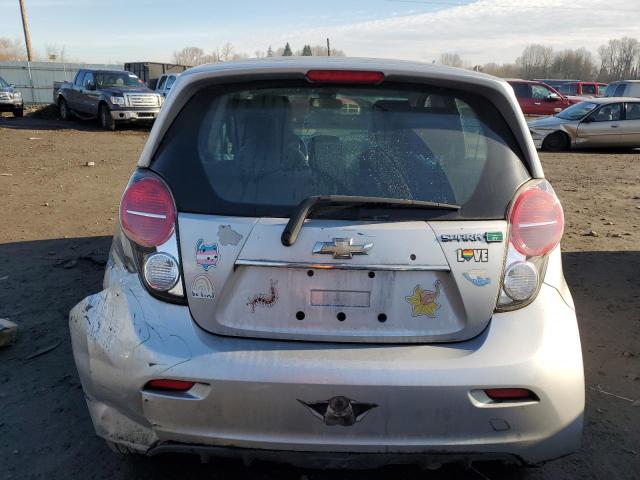 KL8CL6S05GC639819 - 2016 CHEVROLET SPARK EV 2LT SILVER photo 6