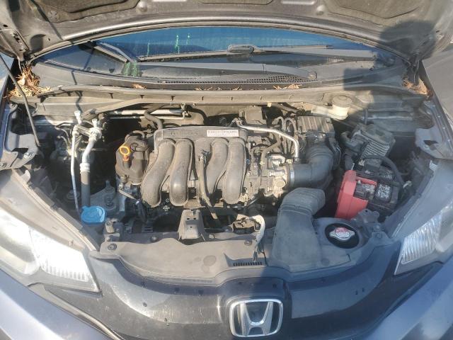 JHMGK5H54GX041169 - 2016 HONDA FIT LX GRAY photo 12