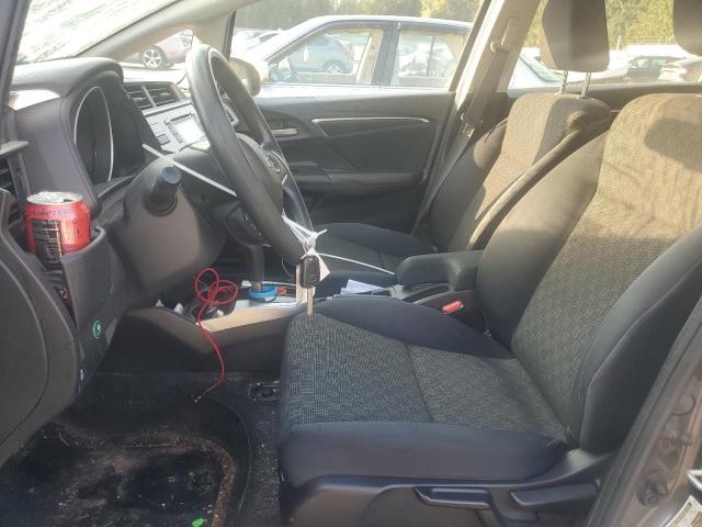 JHMGK5H54GX041169 - 2016 HONDA FIT LX GRAY photo 7