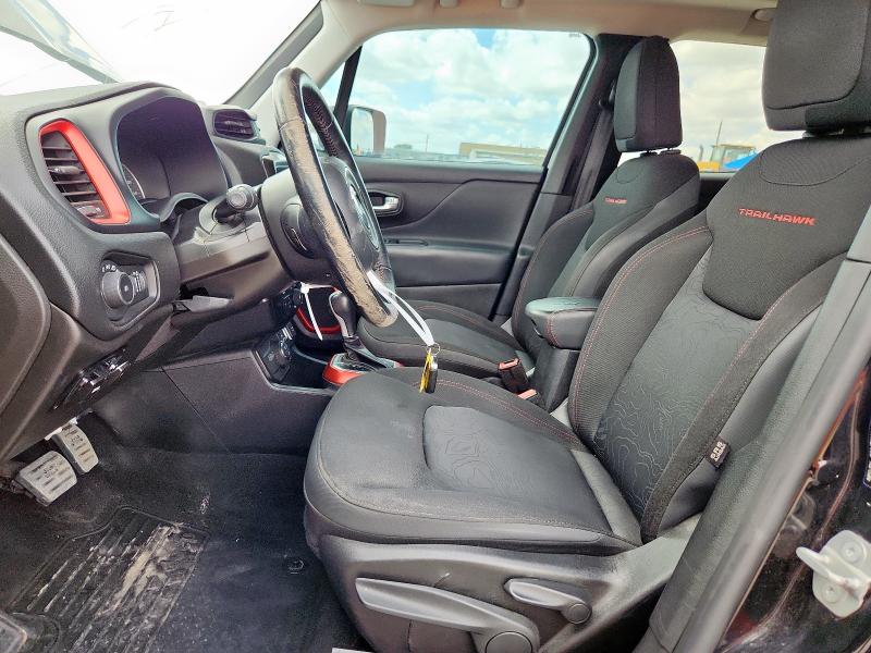 ZACNJBC18KPK06583 - 2019 JEEP RENEGADE TRAILHAWK Negro foto 7