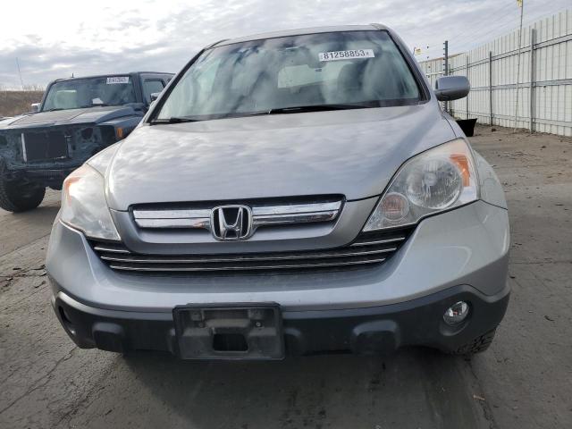 JHLRE48787C117080 - 2007 HONDA CR-V EXL SILVER photo 5