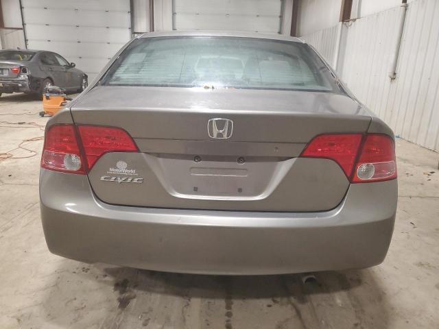 1HGFA16547L056937 - 2007 HONDA CIVIC LX SILVER photo 6