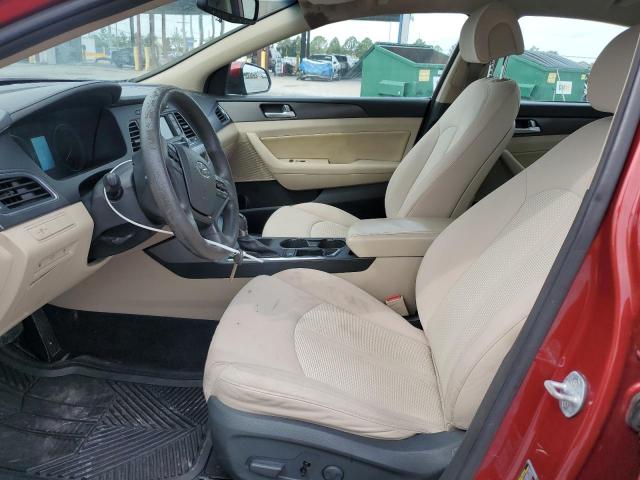 5NPE34AF2FH027042 - 2015 HYUN SONATA SPORT RED photo 7