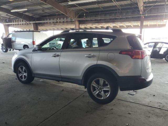 2T3WFREV8FW133501 - 2015 TOYOTA RAV4 XLE SILVER photo 2