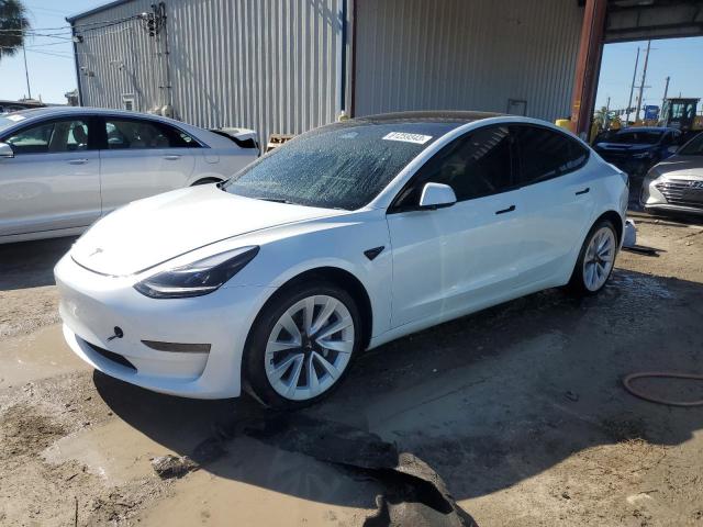 5YJ3E1EA8PF585380 - 2023 TESLA MODEL 3 WHITE photo 1