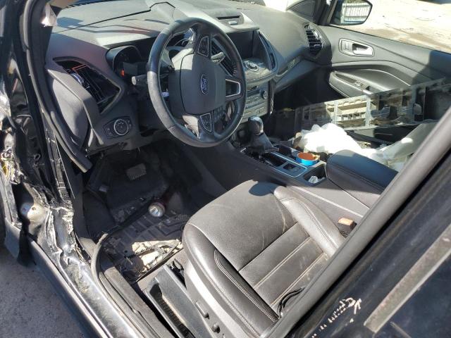 1FMCU9J99HUB85393 - 2017 FORD ESCAPE TITANIUM BLACK photo 8