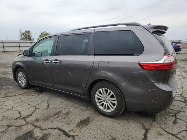5TDYK3DC0FS593318 - 2015 TOYOTA SIENNA XLE 灰色 照片 2