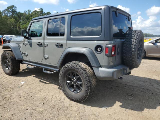1C4HJXDG9MW788084 - 2021 JEEP WRANGLER U SPORT Szary zdjęcie 2