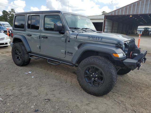 1C4HJXDG9MW788084 - 2021 JEEP WRANGLER U SPORT Szary zdjęcie 4