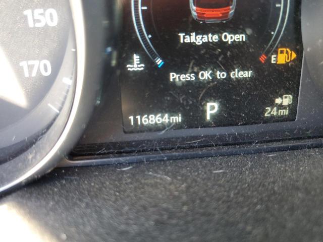 SALWR2PF7GA119991 - 2016 LAND ROVER RANGE ROVE HSE BLACK photo 9