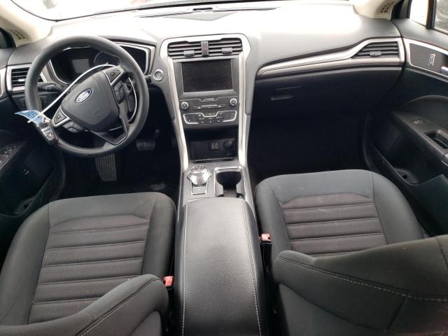 3FA6P0LU1KR154486 - 2019 FORD FUSION SE GRAY photo 8