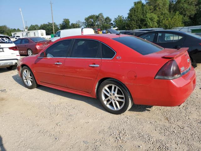2G1WU57M791272110 - 2009 CHEVROLET IMPALA LTZ RED photo 2