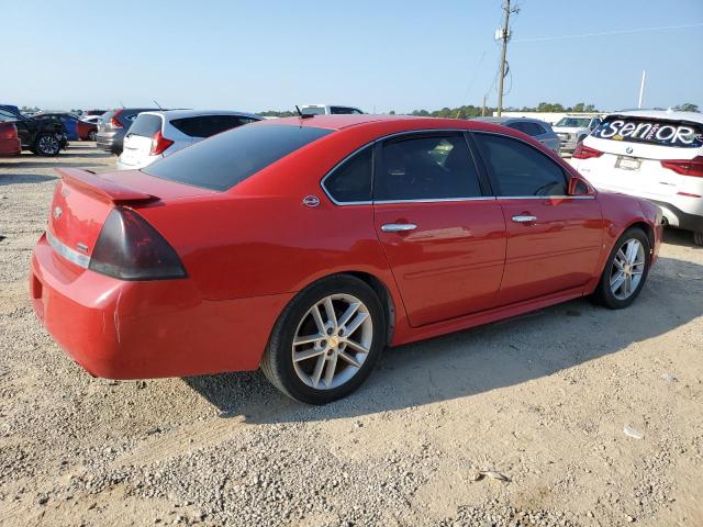 2G1WU57M791272110 - 2009 CHEVROLET IMPALA LTZ RED photo 3