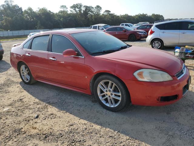 2G1WU57M791272110 - 2009 CHEVROLET IMPALA LTZ RED photo 4