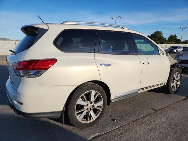 5N1AR2MN2EC731185 - 2014 NISSAN PATHFINDER S WHITE photo 3
