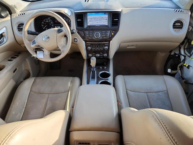 5N1AR2MN2EC731185 - 2014 NISSAN PATHFINDER S WHITE photo 8