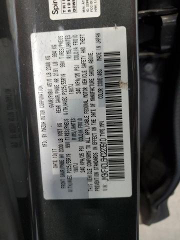 JM3KFADL6H0223910 - 2017 MAZDA CX-5 GRAND TOURING GRAY photo 13