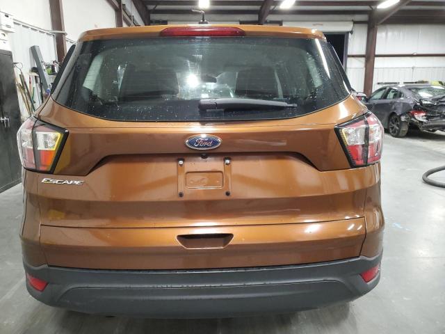 1FMCU0F73HUD52284 - 2017 FORD ESCAPE S ORANGE photo 6