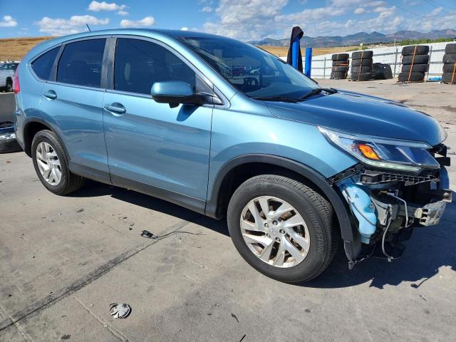 5J6RM4H54FL003147 - 2015 HONDA CR-V EX TURQUOISE photo 4